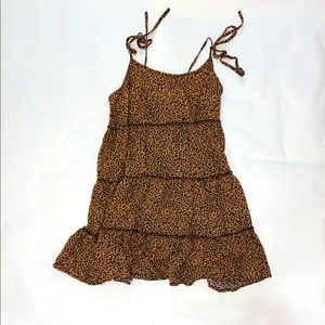Cheetah dress Size M